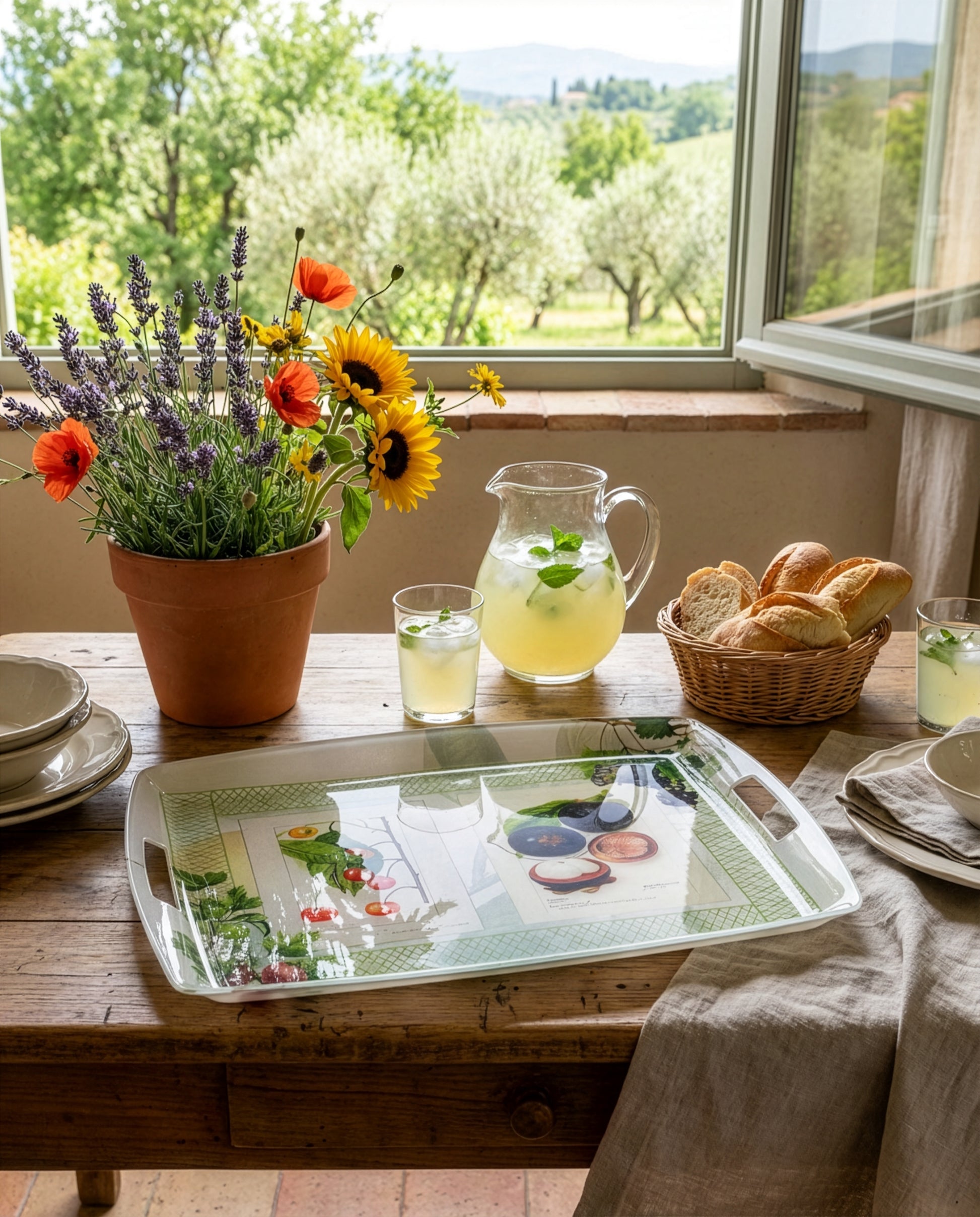 Tray «Summer Fruit»