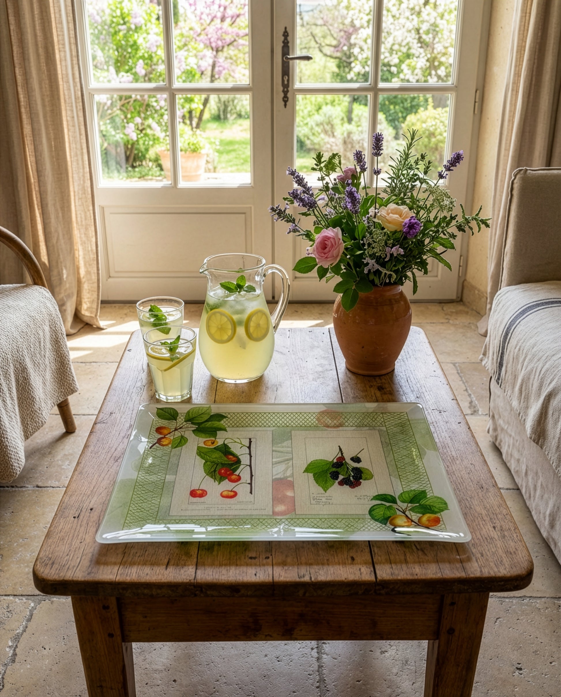 Tray «Summer Fruit»