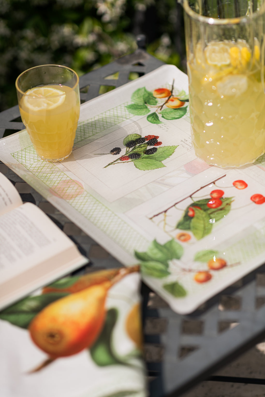 Vassoio «Summer Fruit», 100% Made in Italy