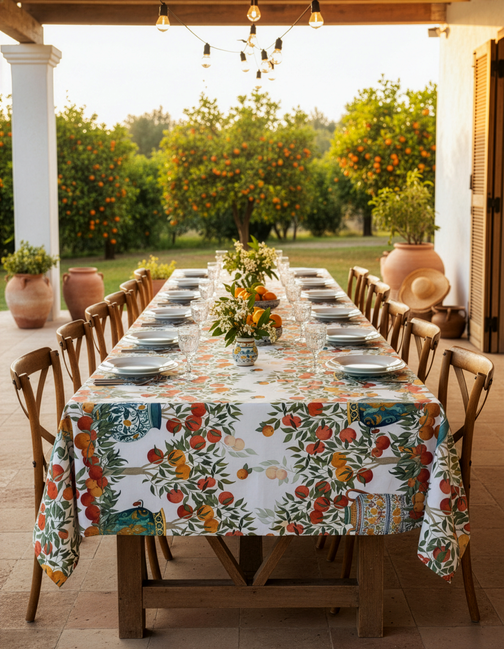 Tarocco Print Fabric (By the Meter)