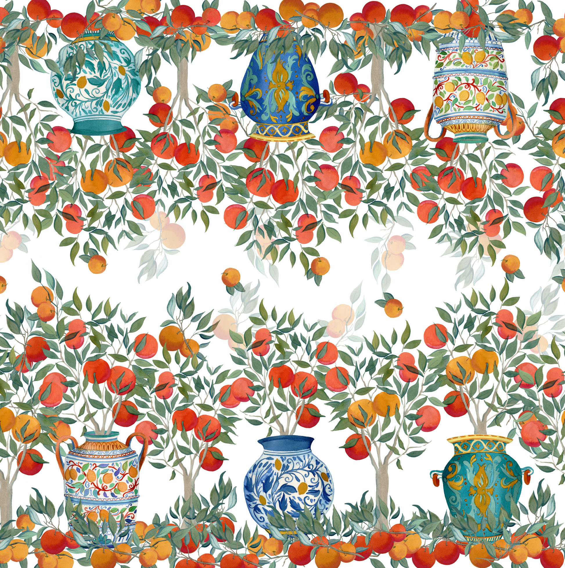 Tarocco Print Fabric (By the Meter) The Napking