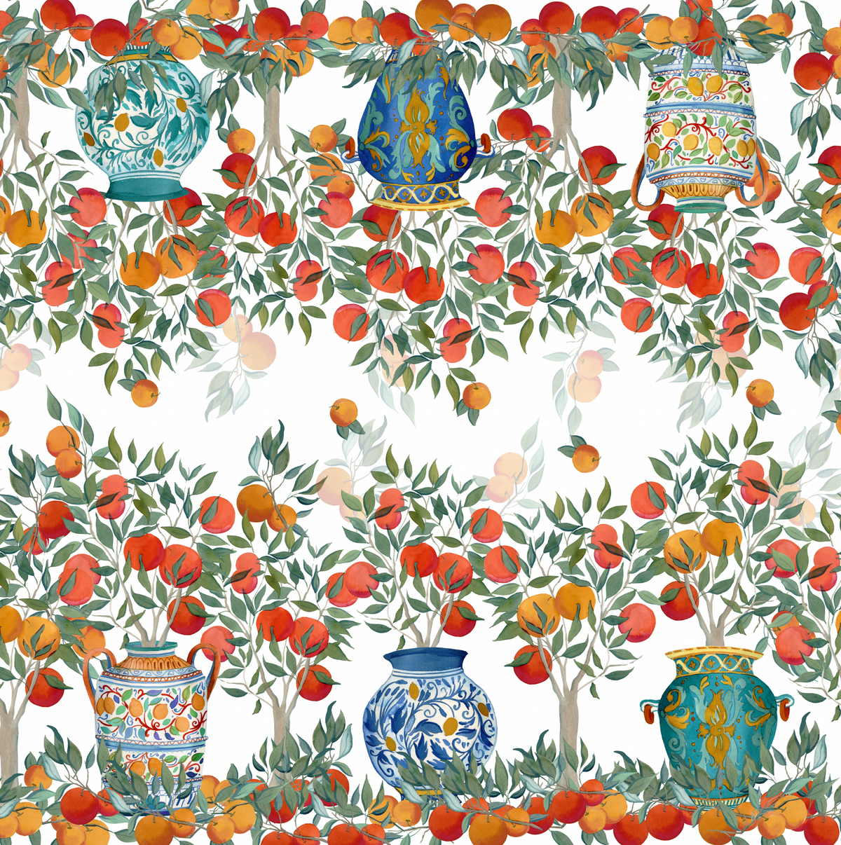 Tarocco Print Fabric (By the Meter) The Napking