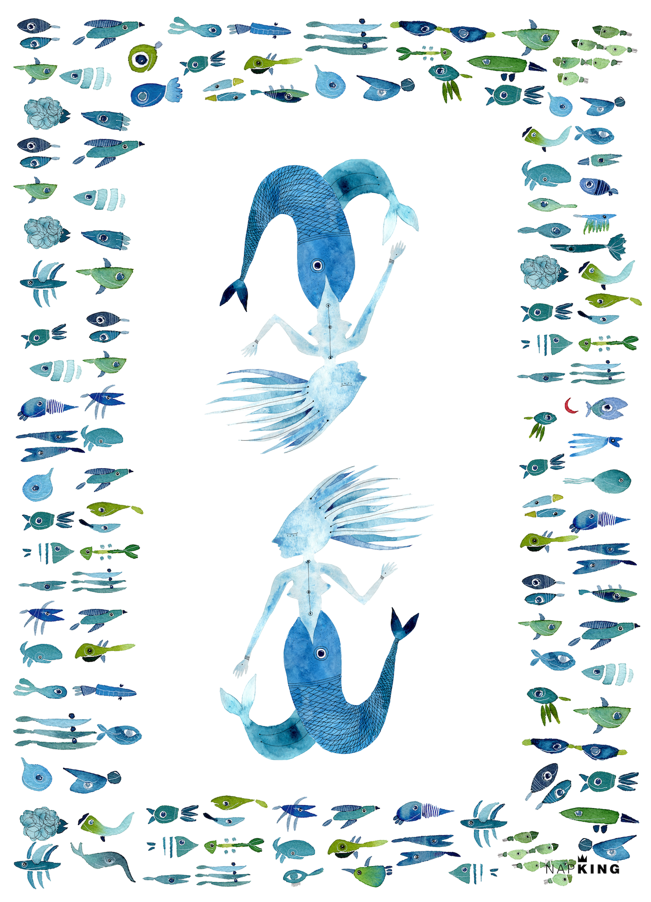 Kitchen Towels «Therasia», 100% Made in Italy - The Napking