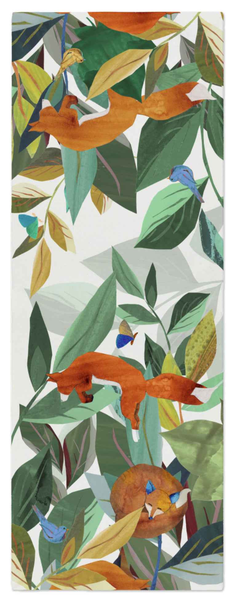 Cotton Satin Runner «Titou» 100% Made in Italy