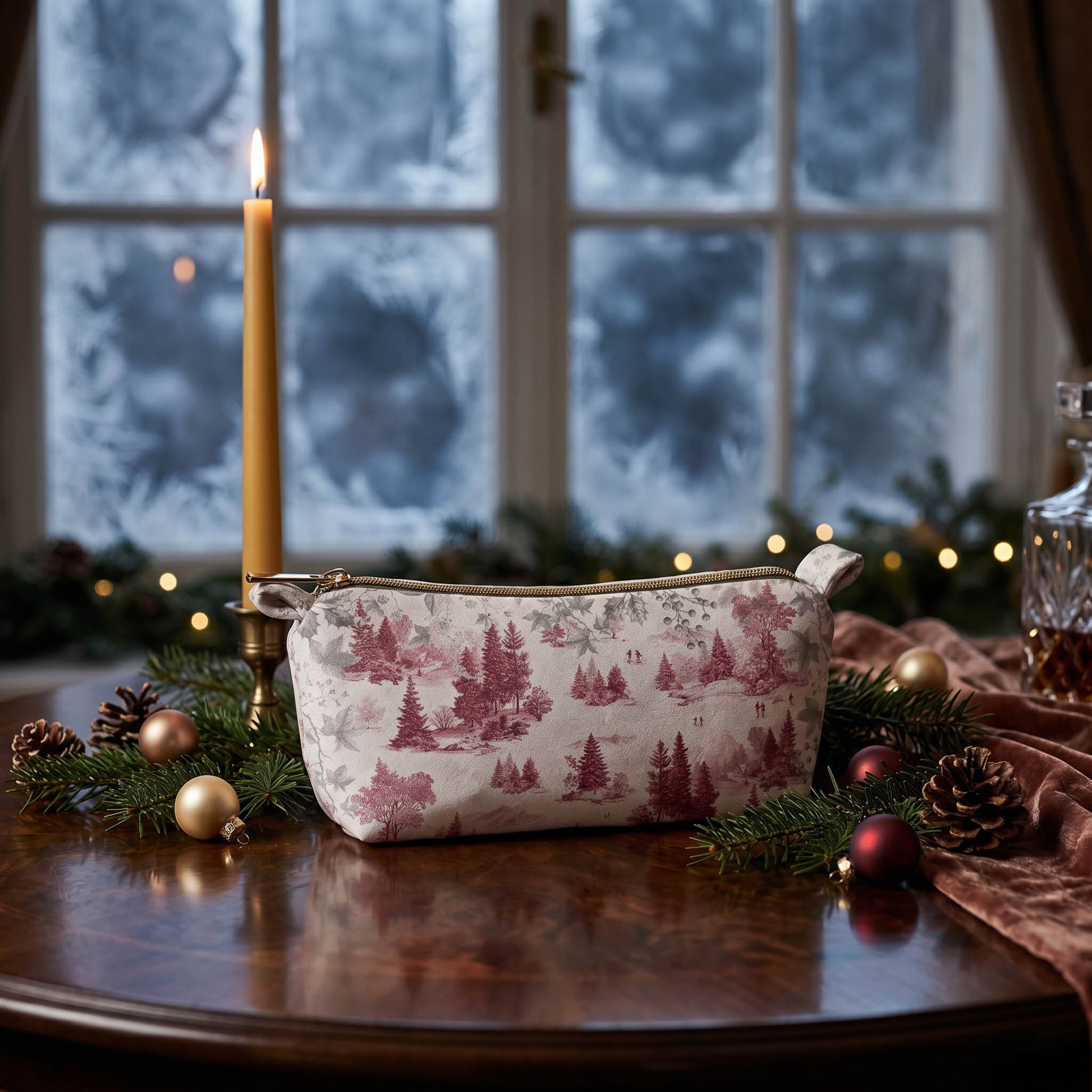 Toile De Jouy Case Velvet