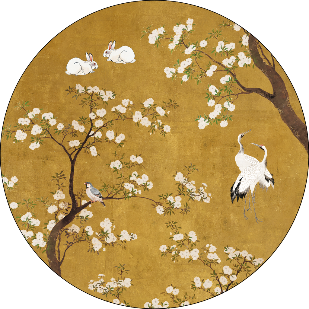 Set of 2 coasters «Ukiyo» wood cork – 100% Made in Italy