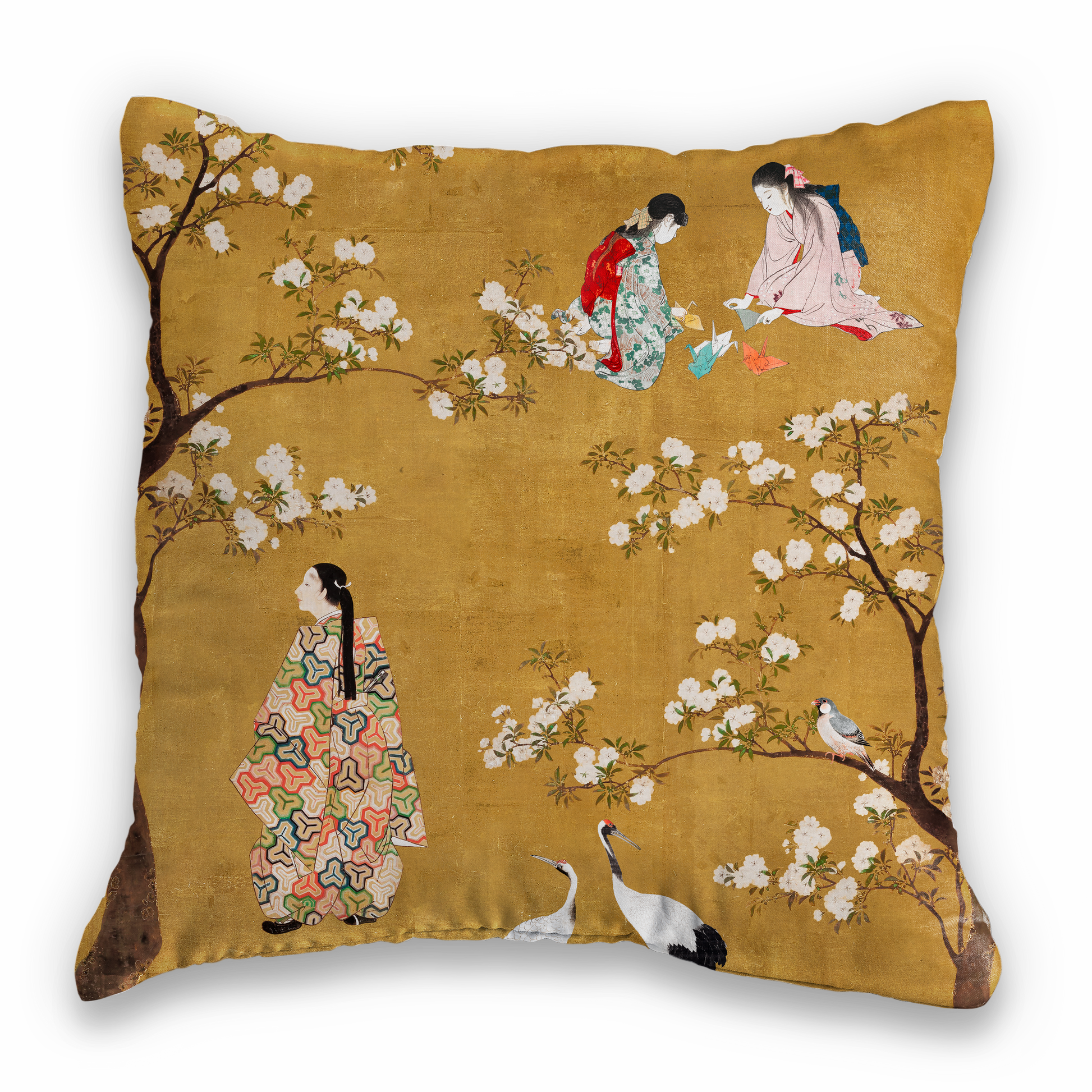Cushion «Ukiyo», 100% Made in Italy
