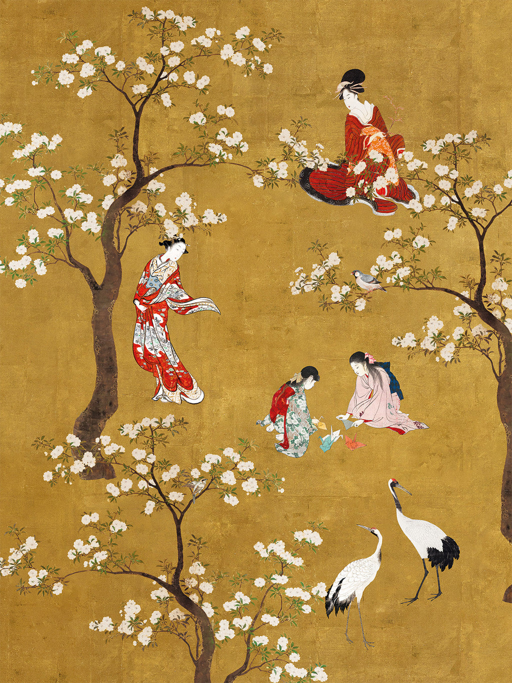 Strofinacci da cucina «Ukiyo», lino di qualità premium 100% Made in Italy