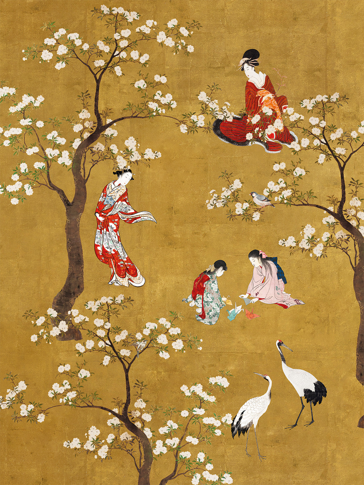 Strofinacci da cucina «Ukiyo», lino di qualità premium 100% Made in Italy