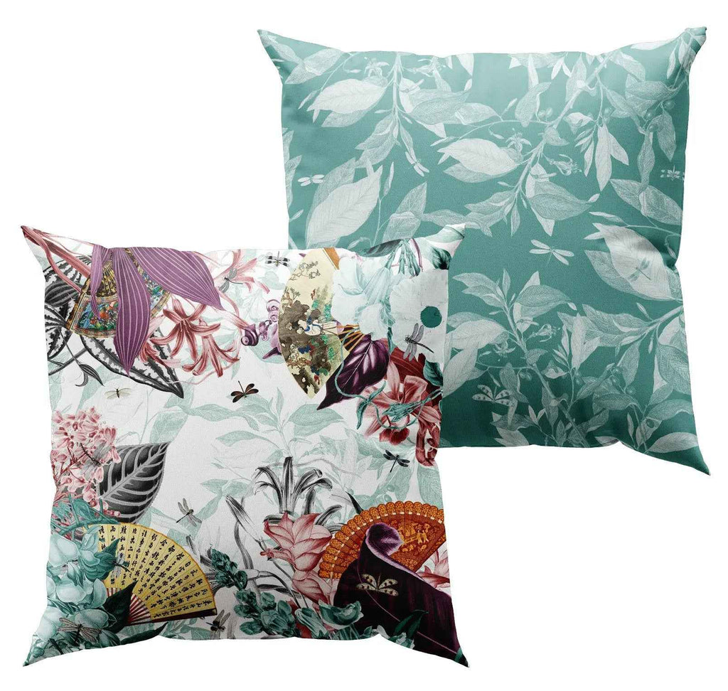 Linen Cushion Ventagli 100% Made in Italy