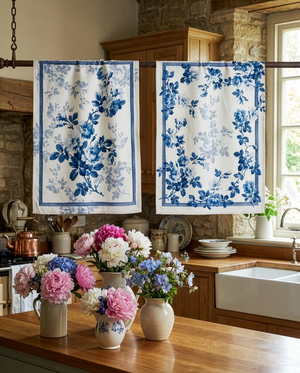 Kitchen Towels Victoria, Premium Quality Linen