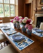 Lot de 4 sets de table Victoria en lin de qualité supérieure