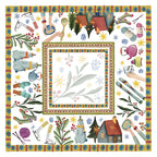 Satin Tablecloth Winter Party 100% Made in Italy The Napking
