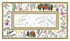 Satin Tablecloth Winter Party 100% Made in Italy