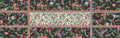 Xmas Charms runner pure linen 80x250 cm with festive holiday charm print image 4