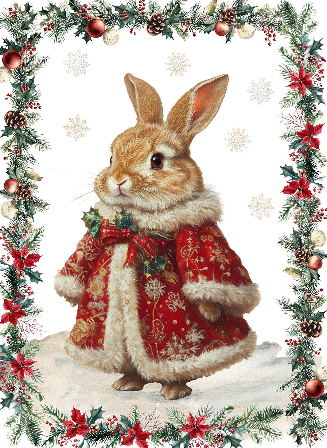 Xmas village Kitchen Towels Pack 1