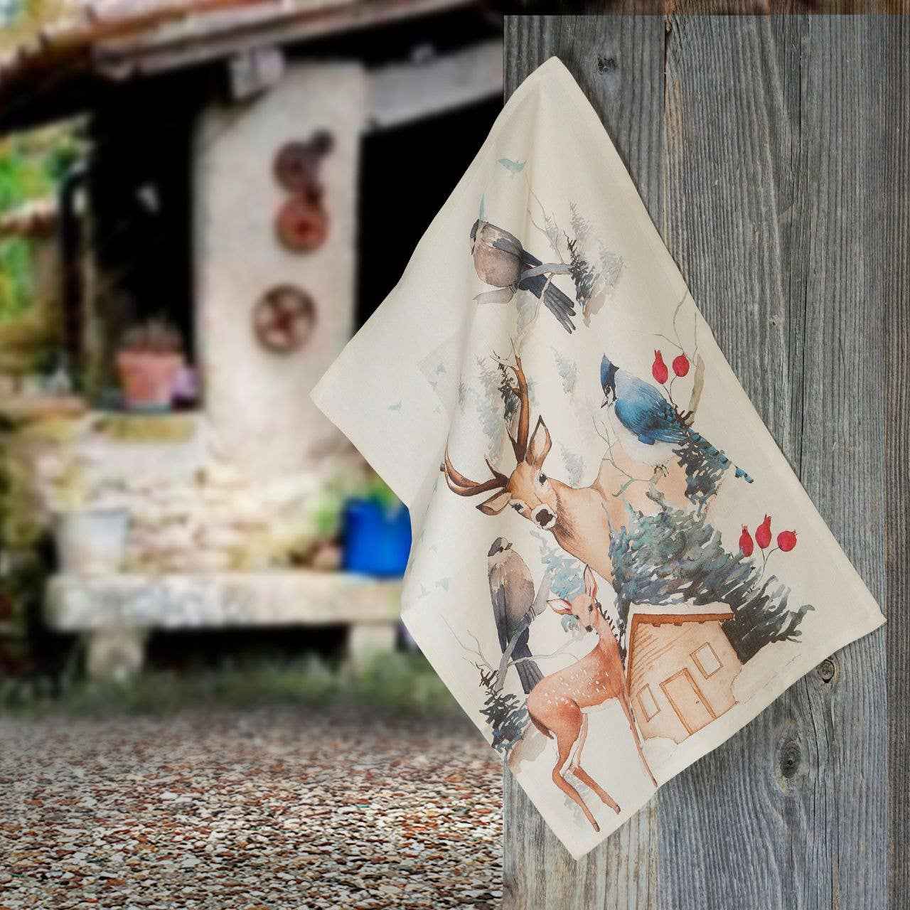 Kitchen Towels «Buck», 100% Made in Italy