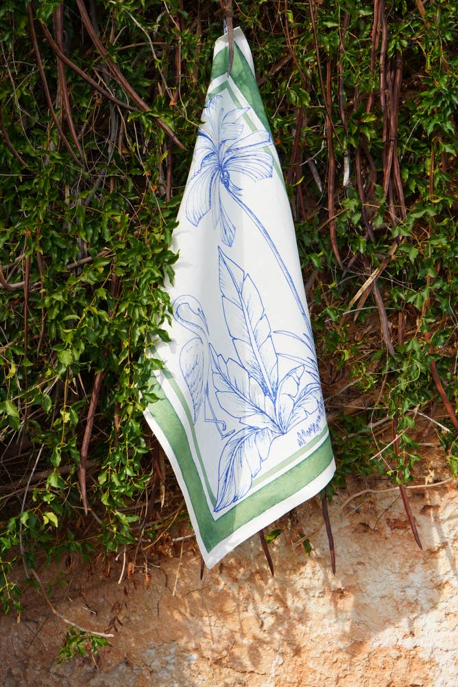 Kitchen Towels «Oasis», 100% Made in Italy