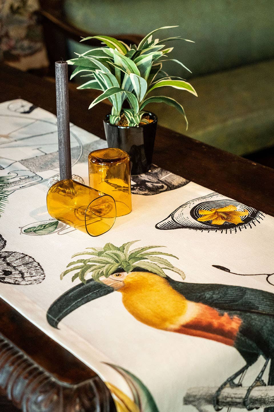 Linen Runner «Andrè» 100% Made in Italy - The Napking