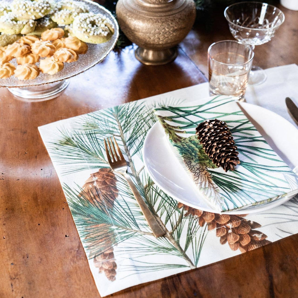 Set of 4 Placemats «Le Sapin» Linen 100% Made in Italy