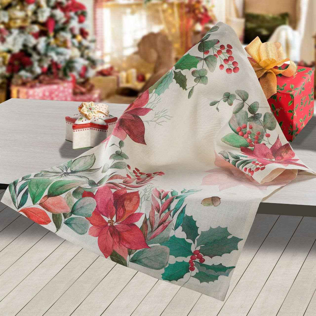 Kitchen Towels «Yule», 100% Made in Italy