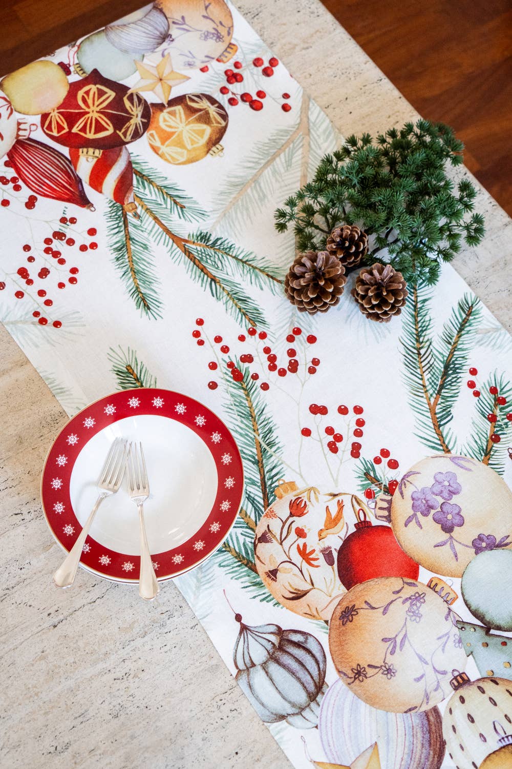 Runner in lino «Jingle» 100% Made in Italy