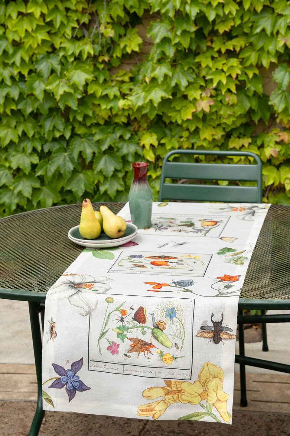 Linen Runner «Anselmus» 100% Made in Italy - The Napking