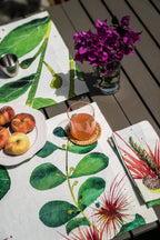 Set Of 4 Napkins «Capperi» 100% Made in Italy