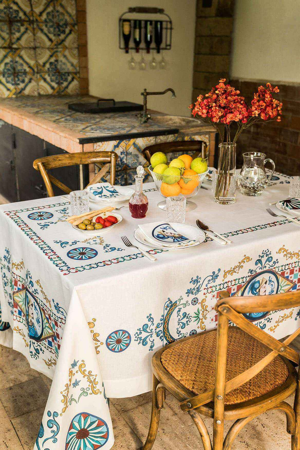 Tablecloths «Paladini» 100% Made in Italy