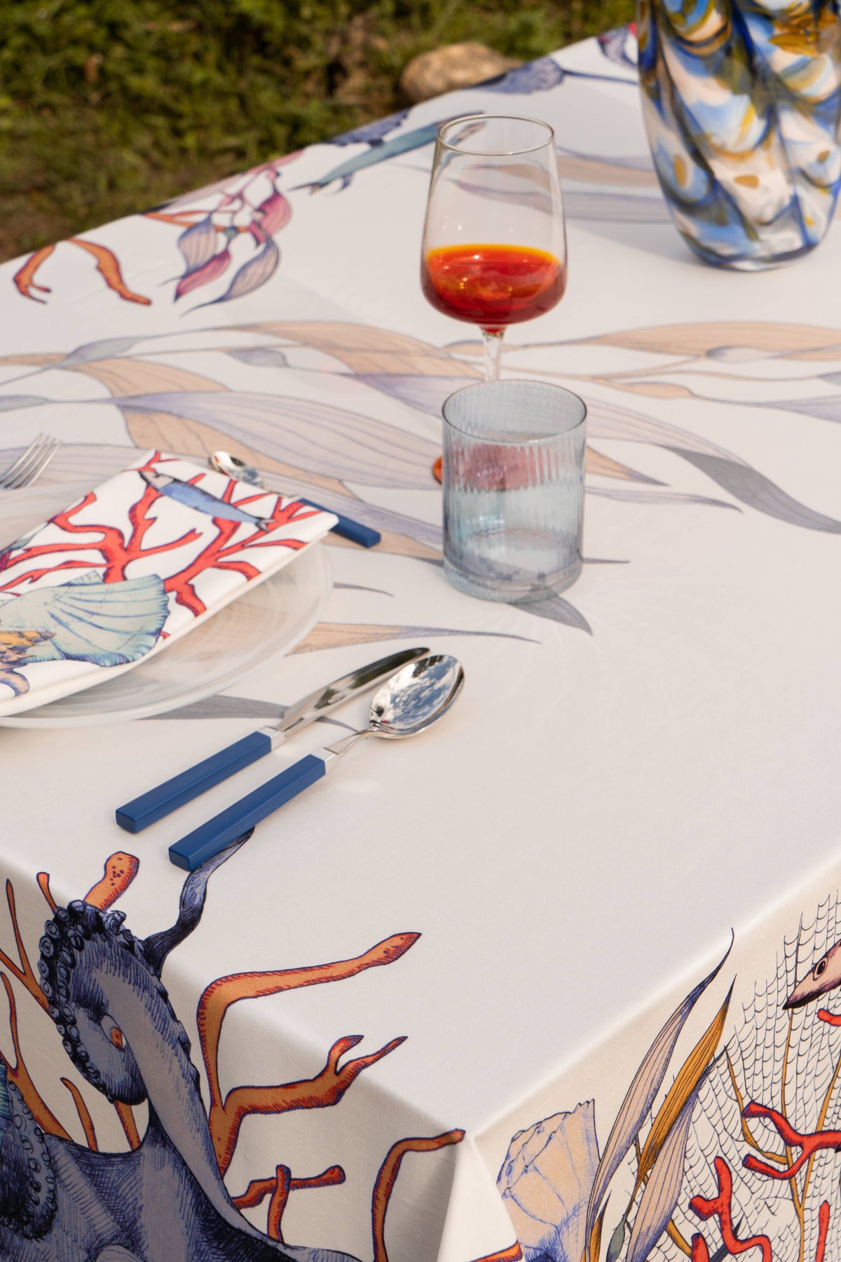 Satin Tablecloths «Salina» 100% Made in Italy
