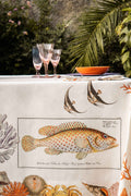 Tovaglie in lino «Coral bay» 100% Made in Italy