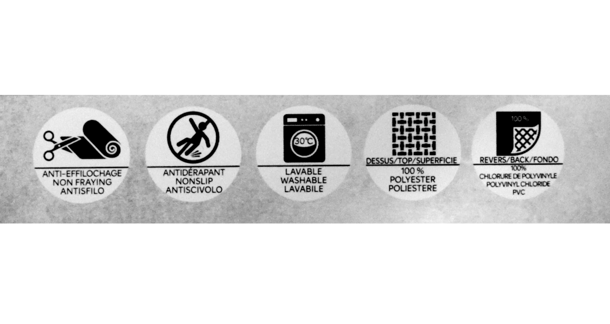 Non-Slip Kitchen Rug «Mongolfiere» - The Napking