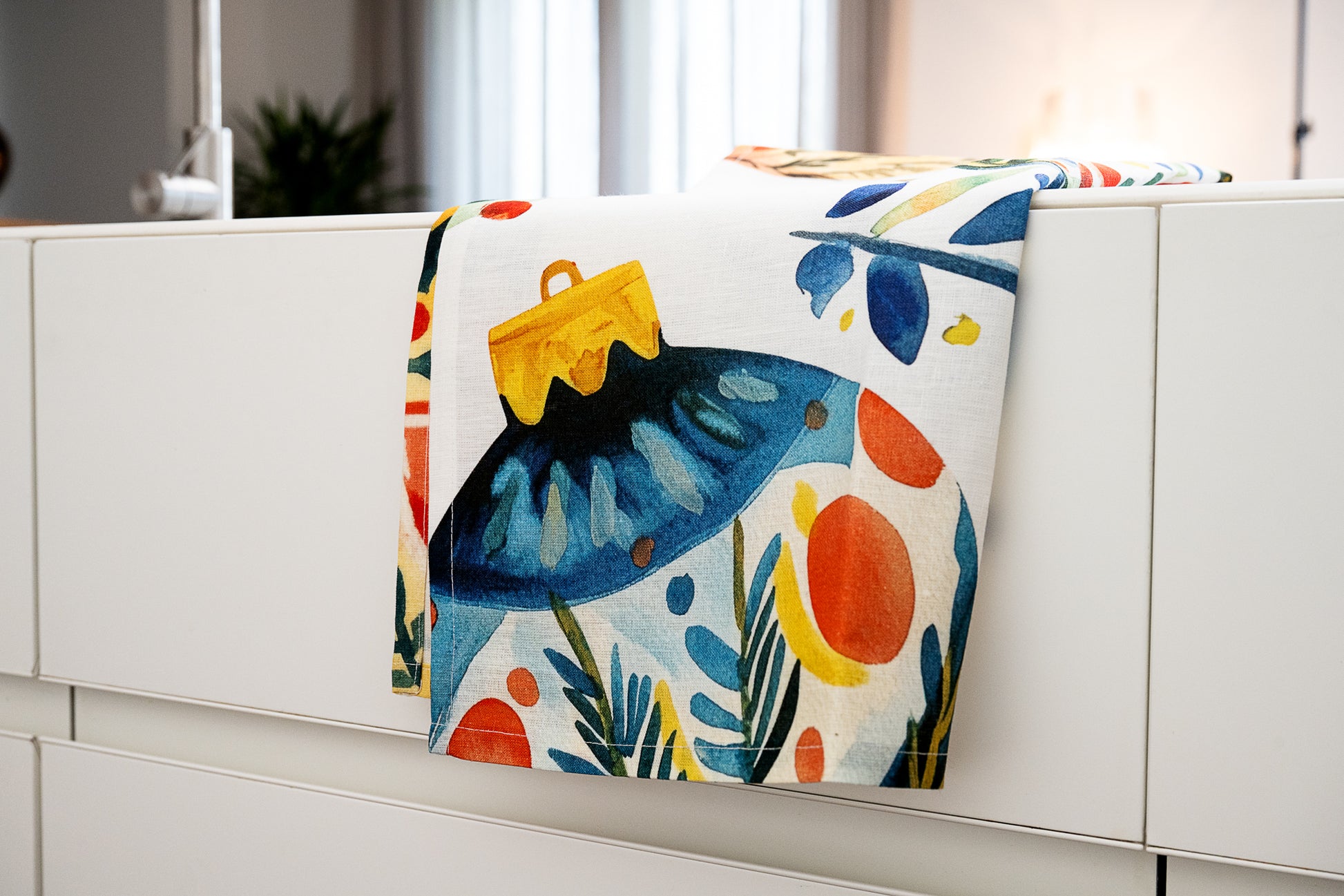 Kitchen Towels «Magic Xmas», 100% Made in Italy