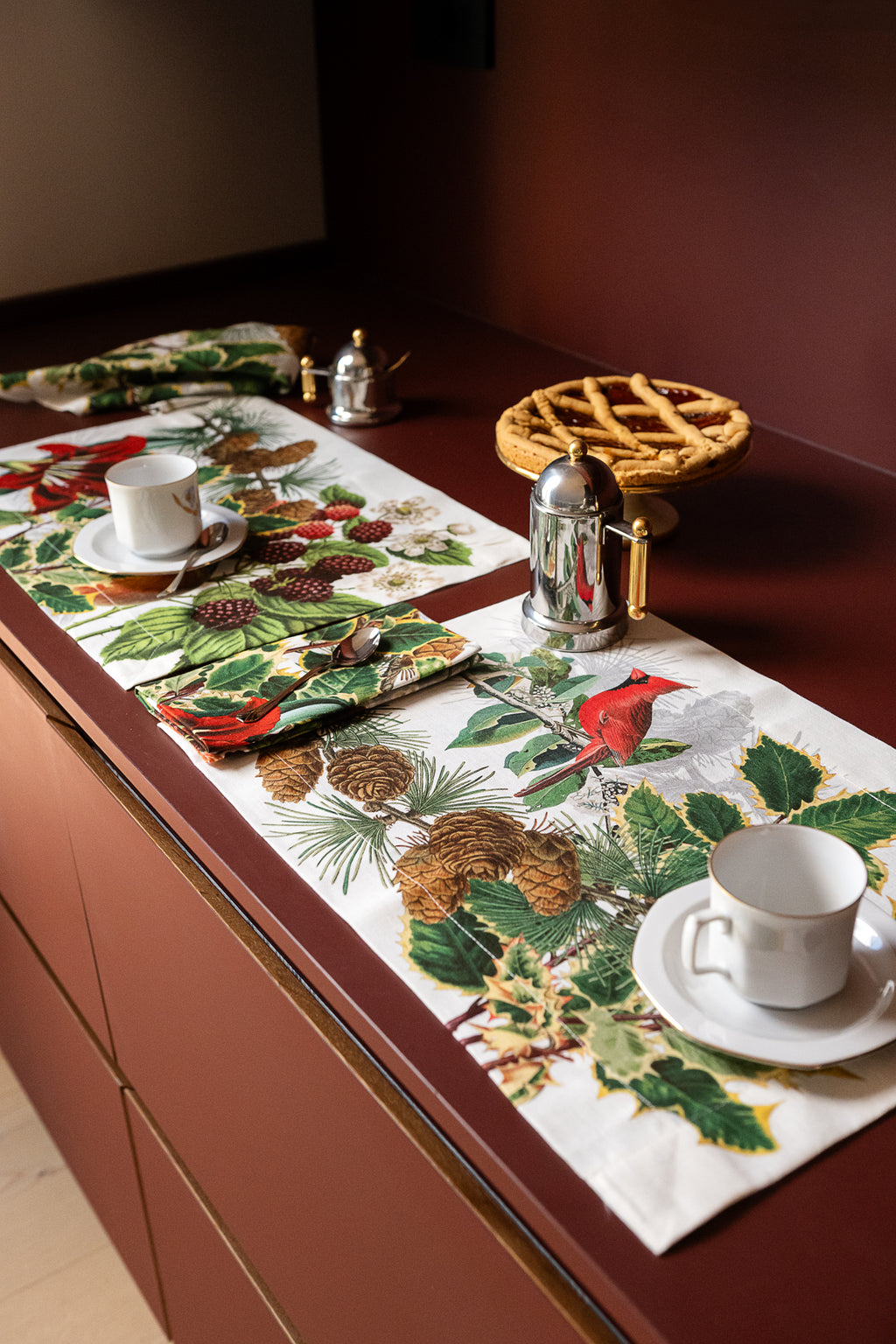 Set 4 Tovagliette «Natalia» Lino 100% Made in Italy