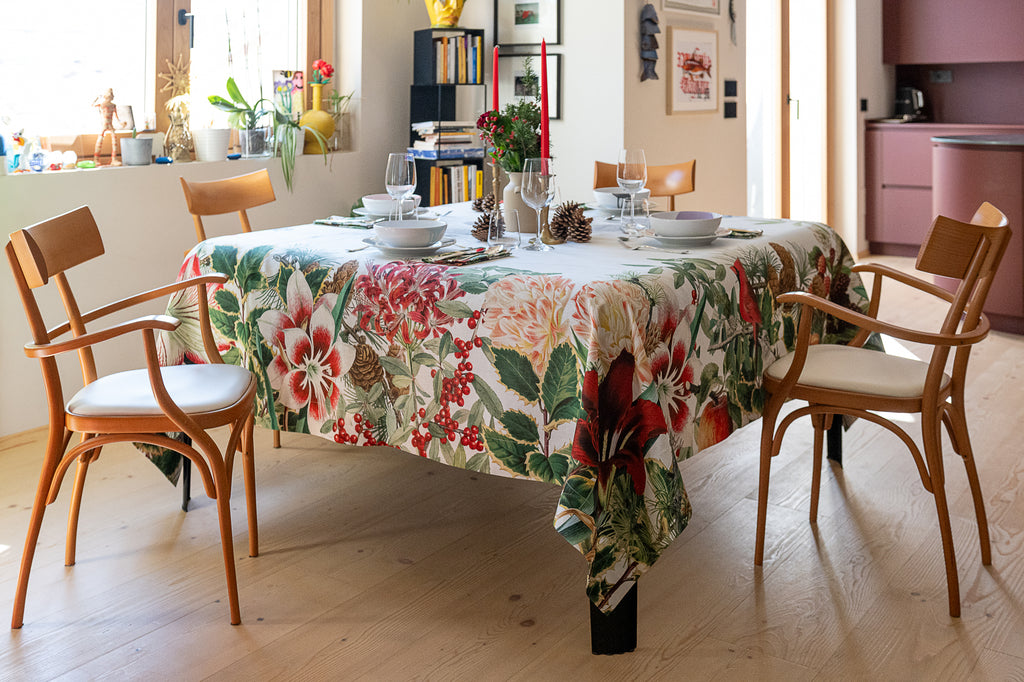 Tovaglia in lino «Natalia», 100% Made in Italy