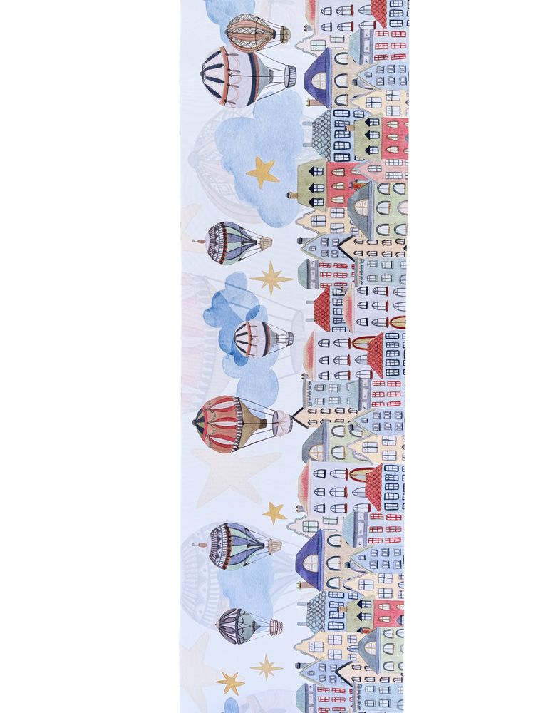 Non-Slip Kitchen Rug  «Mongolfiere» - The Napking