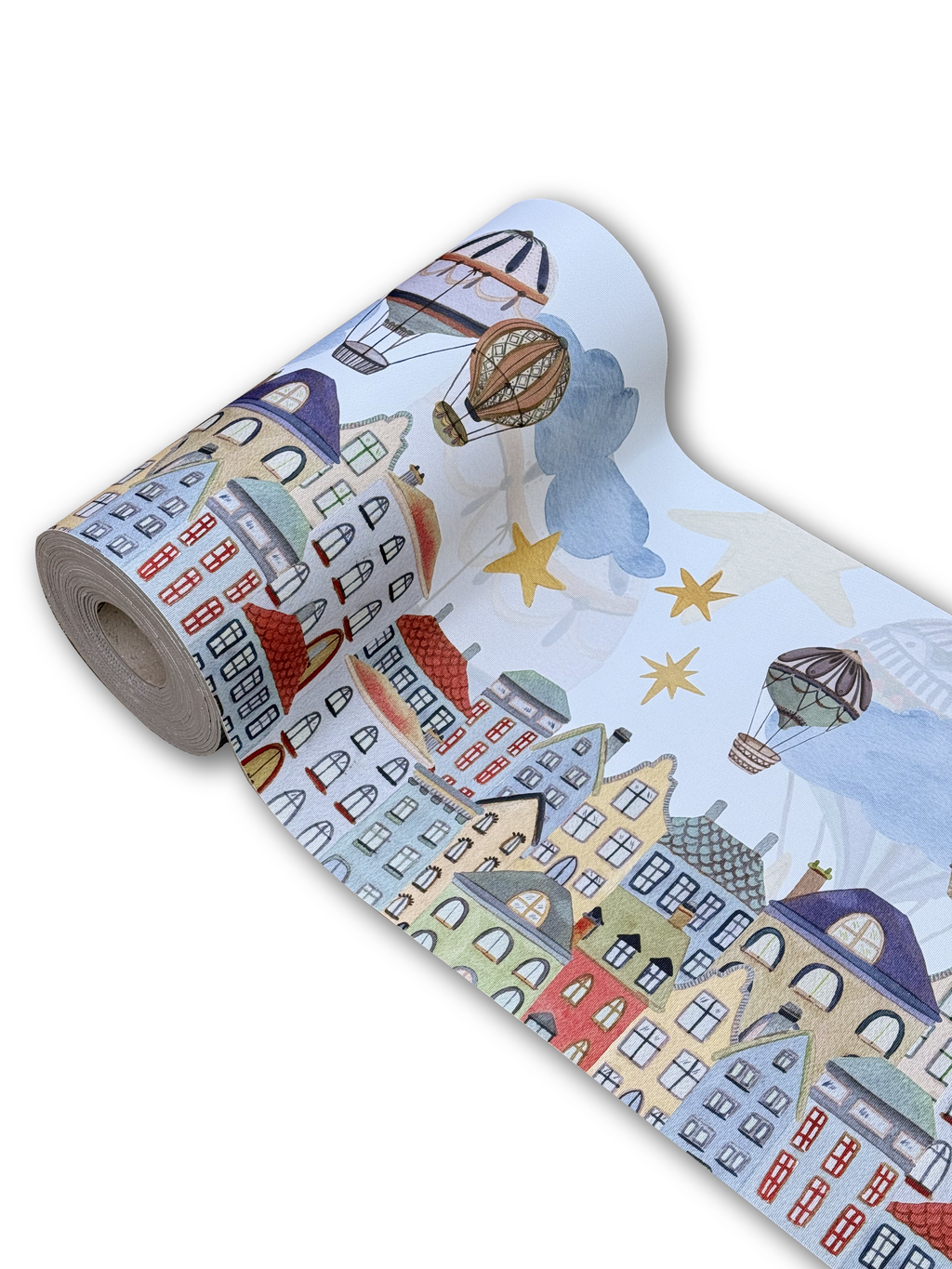 Non-Slip Kitchen Rug «Mongolfiere» - The Napking