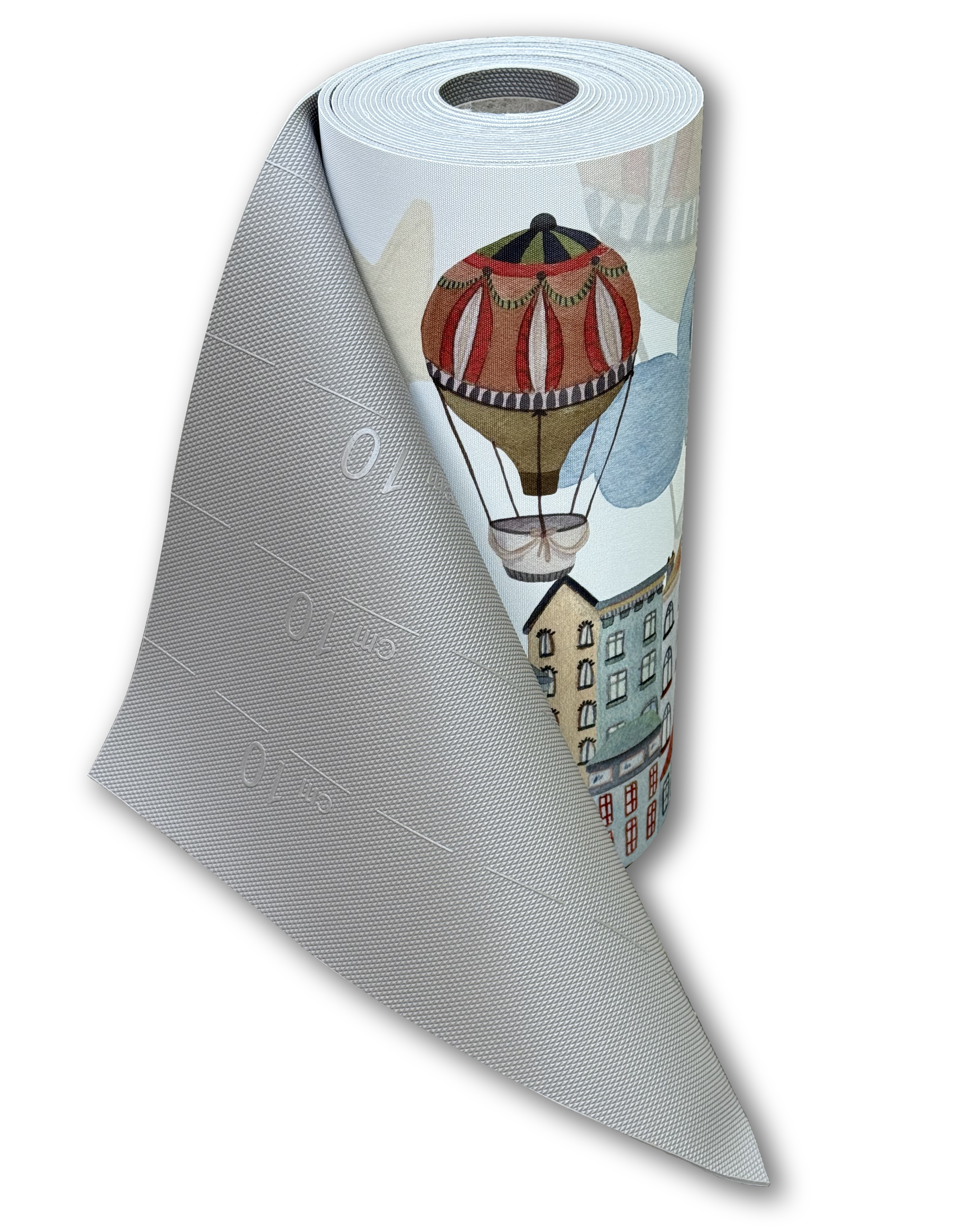 Non-Slip Kitchen Rug «Mongolfiere» - The Napking