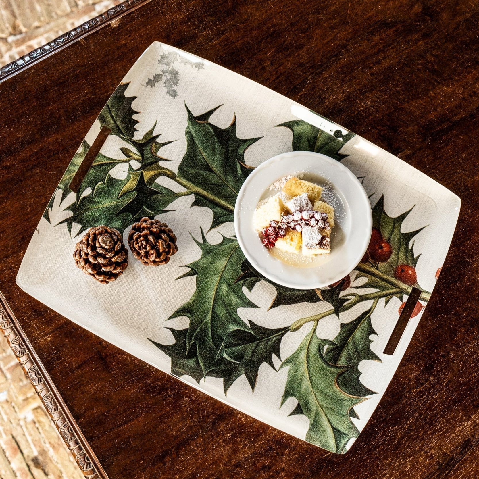 Tray «Ilex», 100% Made in Italy The Napking